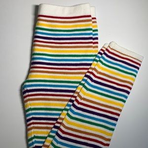 Knitty Kitty rainbow pride leggings size Med